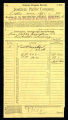 Receipt for the Bear Valley Irrigation Co., 1892-04-04