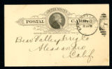 Postal card to the Bear Valley Irrigation Company from the Crane Company, 1892-02-10