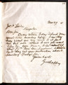 Letter from George Chaffey to James F. Lesslie, 1884-03-27