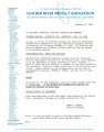 Letter from Henry D. Greene to officers, directors, advisory committee and members, 1958-11-20