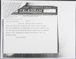 Telegram from Louis Bartlett to William Mulholland, 1923-07-22
