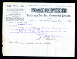 Letter to James T. Taylor from E. L. Peebles, 1892-03-22