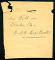 Vouchers and notes to Drake Company, 1892-05