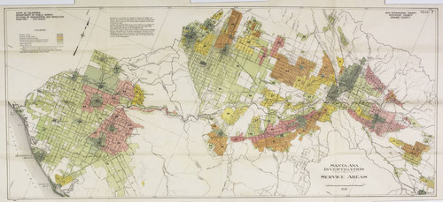 Santa Ana investigation. Flood control and conservation, map 7