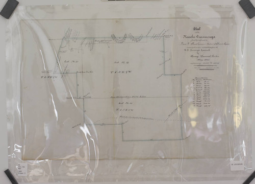 Plat map of Cucamonga Rancho