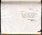 Memorandum written by William Henderson, 1883-11-10