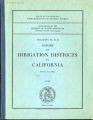 Report on irrigation districts in California for the year 1932
