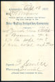 Vouchers signed to W. F. Warner, 1892-04