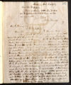 Letter from Charles Frankish to W.T. Thomas, Esq