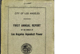 Annual report of the Bureau of Los Angeles Aqueduct Power, June 30, 1910