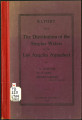 Report upon the distribution of the surplus waters of the Los Angeles aqueduct