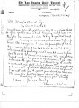 Letter from Warren Wilson to William Mulholland, 1909-03-25