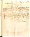 Letter from Charles Frankish to D. McFarland, Esq., 1887-11-07