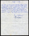 Note by Ann Williams and Paul Williams, 1965-09-01