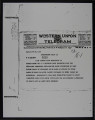 Telegram from Bothwell to W. B. Mathews, 1926-01-13