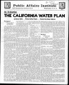 The California water plan by the Public Affairs Institute