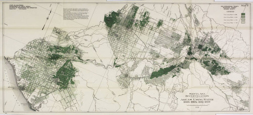 Santa Ana investigation. Flood control and conservation, map 5