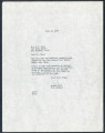 Correspondence from Austin Burt to J. F. Shea dated June 22, 1938