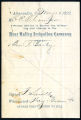 Voucher signed by F. Saville to E. E. Thompson, 1892-05-10