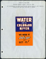 Water from the Colorado River: we need it let's go and get it!