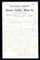 Letter to Bear Valley & Company from John McLaren, 1892-06-29