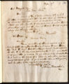 Letter from Charles Frankish to John Wasson, Esq