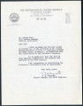 Correspondence from F. E. Weymouth to Austin Burt dated October 30, 1935