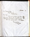 Letter from Chaffey brothers to M. Traver, Esq., 1883-12-31