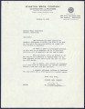 Correspondence from Winston Bros. Company to Ontario Water Department dated October 8, 1935