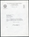 Correspondence from A. L. Gram to Austin Burt dated January 26, 1937