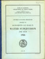 Report of Sacramento-San Joaquin water supervision for year 1936