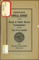 Annual report of the Board of Public Service Commissioners of the city of Los Angeles, California