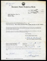 Letter from Security First National Bank to Southside Mutual Water Company, 1964-09-08