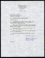 Letter from Richard J. Evans to Lorne J. Swain [sic], 1963-07-05