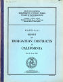 Report on irrigation districts in California for the year 1940