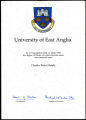 Doctor of Letters honoris causa, University of East Anglia