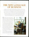 Charles Handy article on language and business