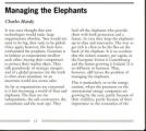 Charles Handy article on corporate gigantism