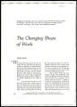 Charles Handy article on the changing shape of work