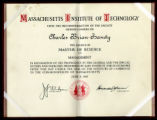 Charles B. Handy Master of Science degree from Massachusetts Institute of Technology