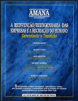 Brazilian conference brochure featuring Charles Handy