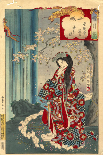 Yamashiro, flowers of Kinkaku-ji, Princess Yuki