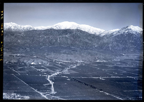 Aerial view of Mt. Baldy