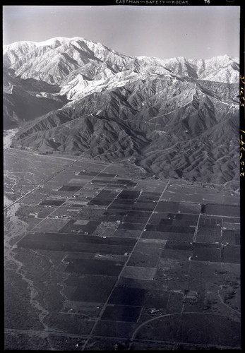 Aerial view of Mt. Baldy