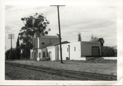 Claremont Depot rear