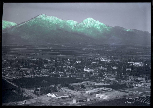 Aerial view of Claremont