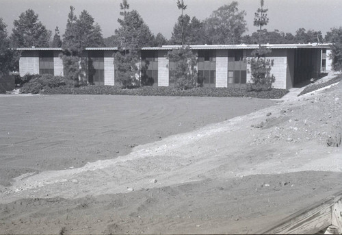 North Hall and playing field, Harvey Mudd College