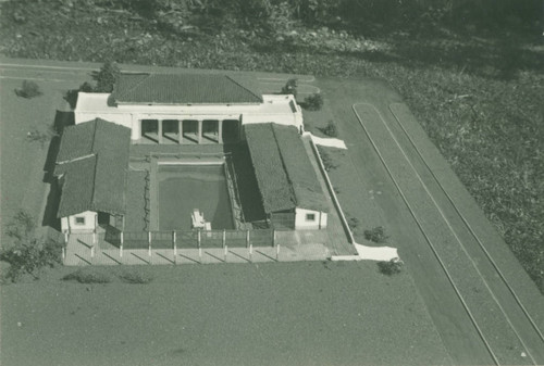 Swimming pool model, Scripps College