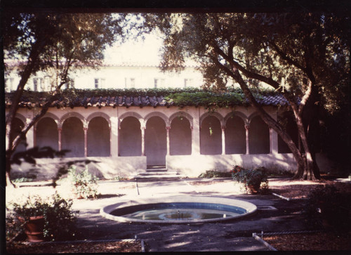 Margaret Fowler Garden fountain