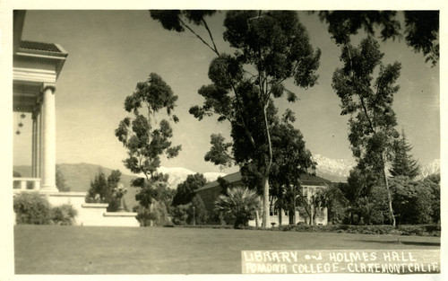 Carnegie Hall Library and Holmes Hall, Pomona College